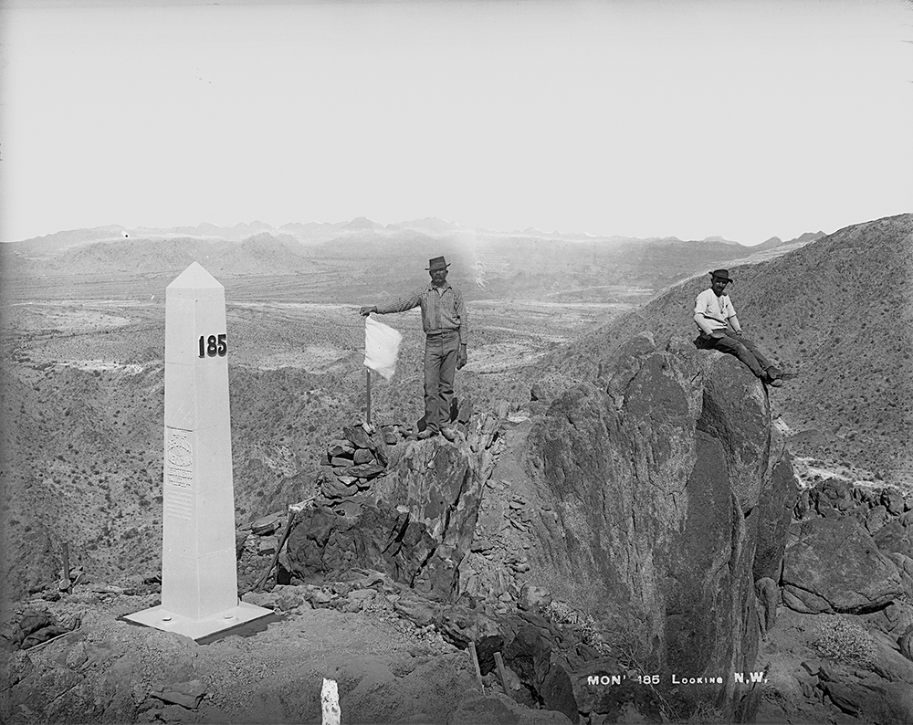 Monumento No. 185, c. 1895 - Fuente: Blanco (1901)