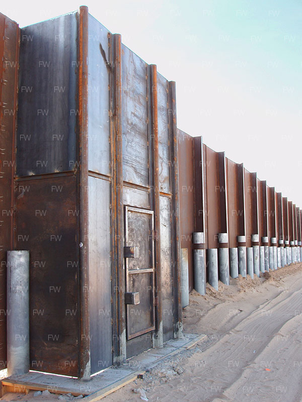 El 'Cerco Primario' ('Primary Fence') en San Luis Colorado, Arizona (2008)