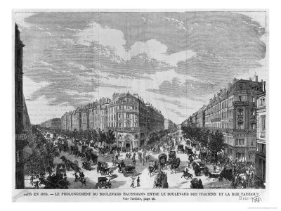 Figura 5. Boulevard Haussman, 1878.