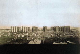 Figura 2. Le Corbusier, "Plan Voisin", París (1925).