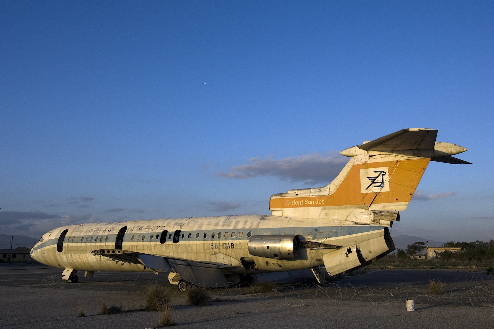 Figura 6. Aeropuerto abandonado en la Zona de Amortiguación de la ONU.