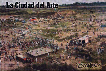 Figura 3. "La ciudad del arte", del Grupo Escombos (1989).