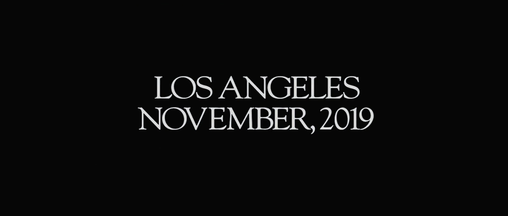 Los Angeles, noviembre 2019.