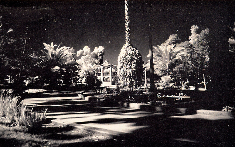 Figura 8. Parque Teniente Guerrero (1951) (Archivo Histórico de Tijuana).