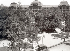 Plaza de Armas de Santiago 1919