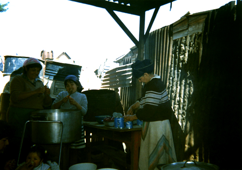 Trabajando en la olla